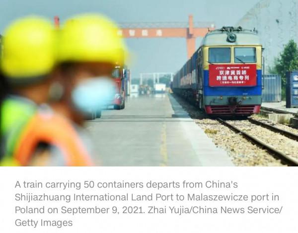 太陽打西邊出來了？CNN正面評價中歐列車