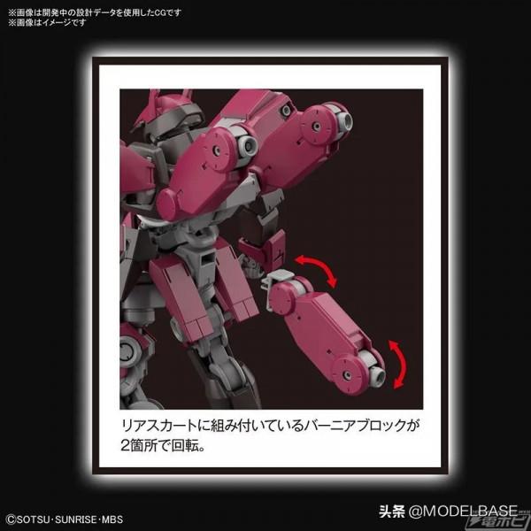 造型真不錯 萬代公佈三款鐵血系HG新品