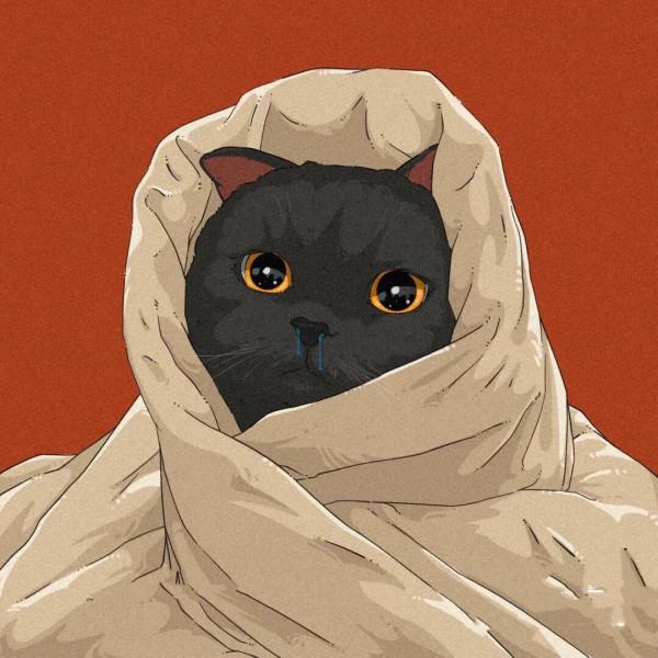 治癒插畫貓咪系列2