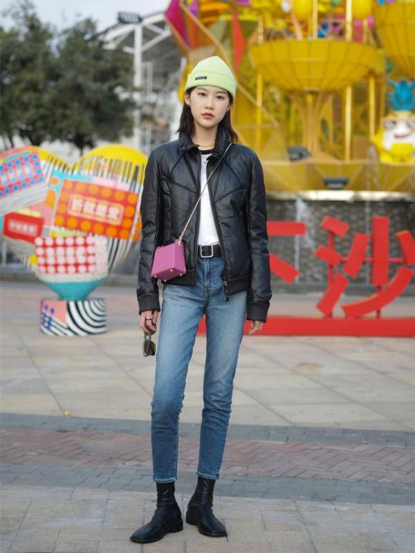 深秋不要亂穿衣,今年流行“短上衣+高腰褲”,適合小個子女生 深秋不要亂穿衣,今年流行“短上衣+高腰褲”,適合小個子女生