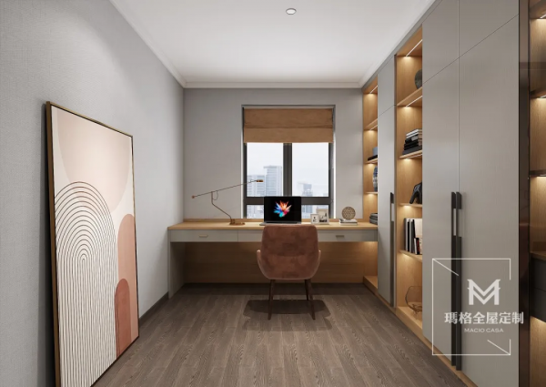 羨慕！鄰居家的262㎡新中式雅居，光玄關就甩我家的幾條街