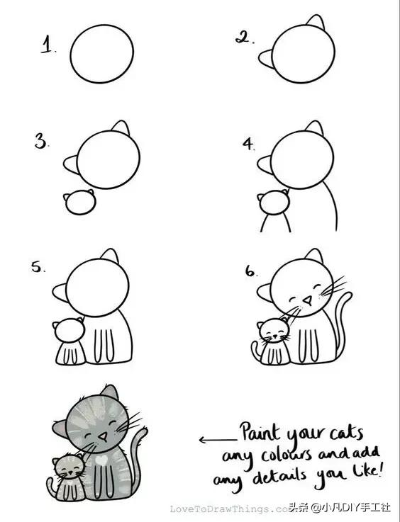 簡單好看的冬季簡筆畫