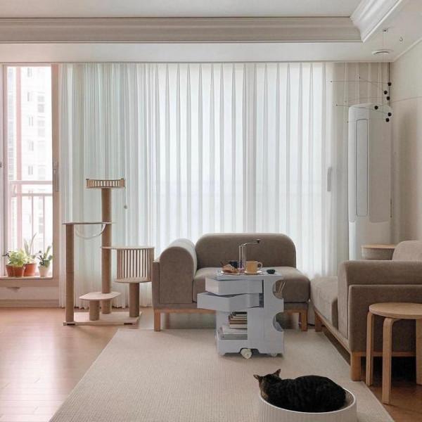 一個人的精緻生活！126平讓她佈置得溫暖治癒，住多久都不會膩