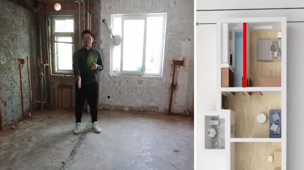 43㎡小戶型住下5口人,還能有家庭圖書館 43㎡小戶型住下5口人,還能有家庭圖書館