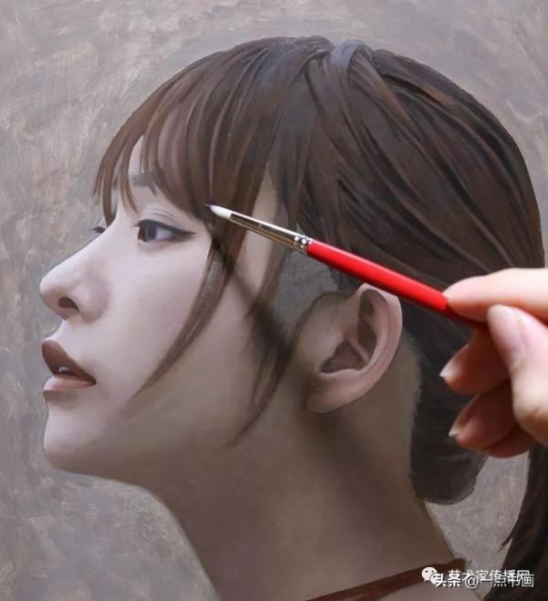 日本 岡靖知 寫實作品欣賞