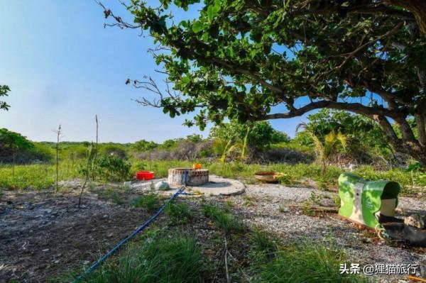三沙市甘泉島有甘甜的井水，還有唐宋遺址，漁民習慣叫這裡圓島