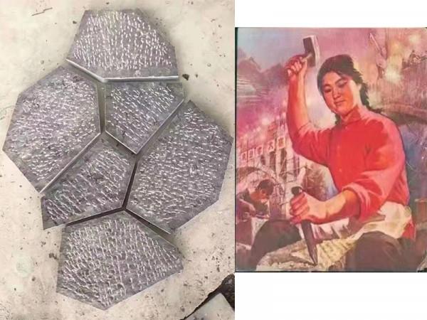 青石板地鋪石冰裂紋和碎拼的價格區別