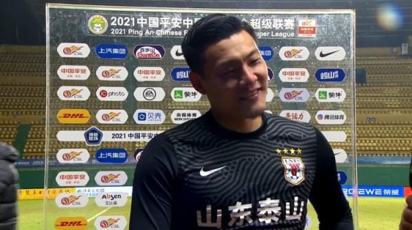 王大雷賽後親承:答應了俱樂部續約,當年就說要幫俱樂部奪冠 王大雷賽後親承:答應了俱樂部續約,當年就說要幫俱樂部奪冠