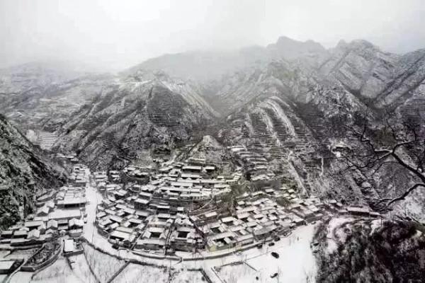 冬天裡的京西古村落