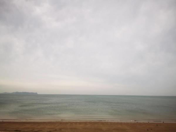 清晨起來，海邊跑步途中拍攝的山東蓬萊仙島美景