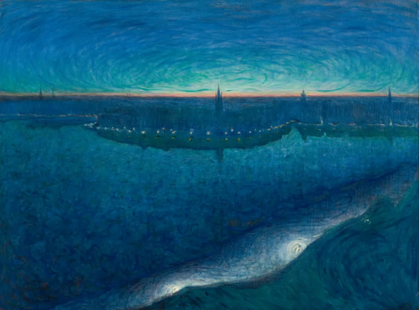 這位印象派畫家，將藍色演繹得如夢似幻