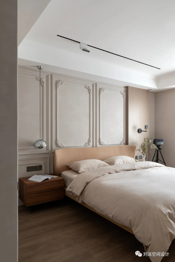 現代簡約的法式優雅,165平米四室兩廳 現代簡約的法式優雅,165平米四室兩廳