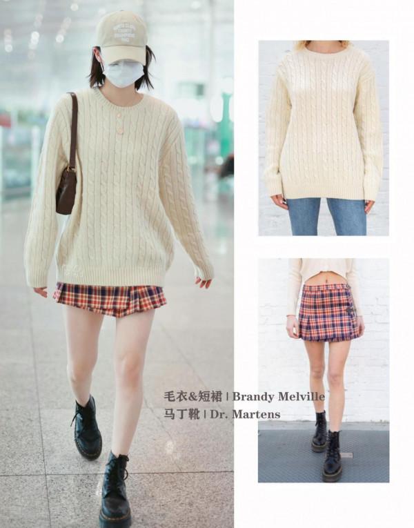 秋季毛衣如何穿得甜美復古和優雅？古力娜扎、趙露思6套穿搭絕美