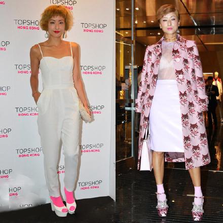 徐濠縈的“混搭風”看不懂，膚色深還愛穿粉色，驢蹄鞋確實雷人