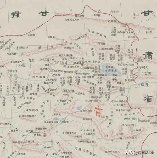 1905年的西藏地圖，你能找到江心坡茶馬古道嗎？