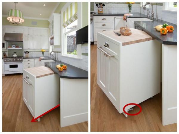 “行走”的廚房我也想要,增加這5大移動式設計,實用性超過預期 “行走”的廚房我也想要,增加這5大移動式設計,實用性超過預期