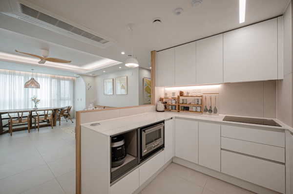 123㎡清爽乾淨的原木風，自然又溫馨，夫妻倆的精緻生活讓人羨慕