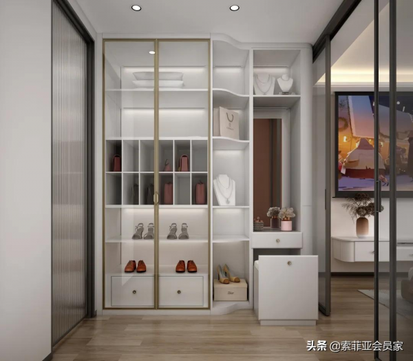 119㎡現代風精緻三房，客廳陽臺打通，太太太大氣了