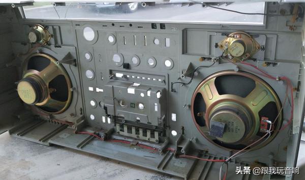 三洋 M-X920 老式立體聲盒式錄音機音箱