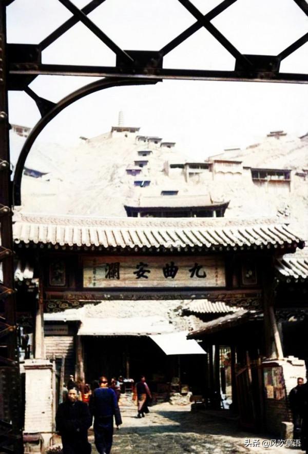 1934年的“天下黃河第一橋”，記錄下當年蘭州最真實的歷史風貌