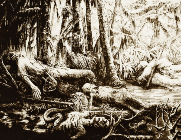 1942年，16歲的小兵穿越了野人山，戰友們的悽慘讓他心痛了一輩子