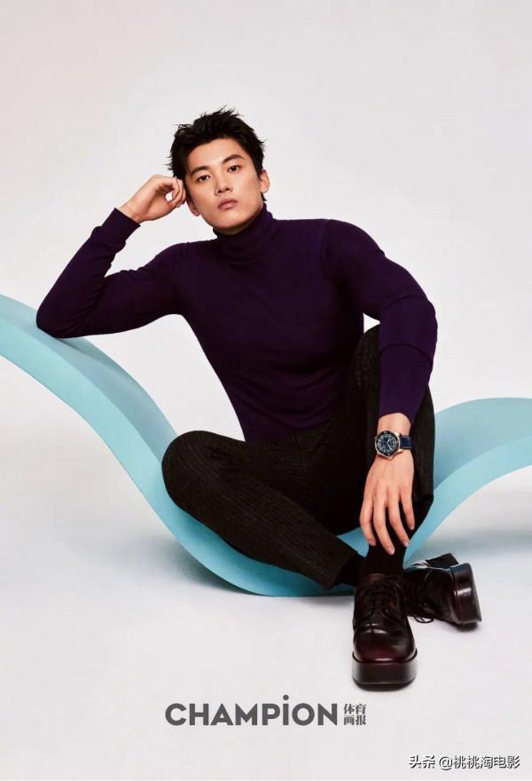 組圖：奧運冠軍汪順《體育畫報》封面大片，外形俊朗高大帥氣