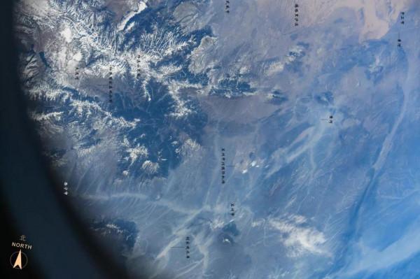 震撼！航天員視角下的青海