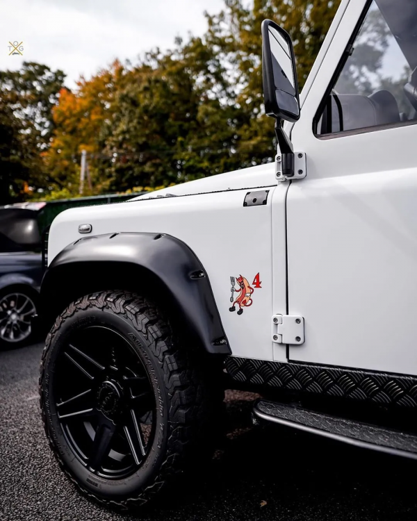 「圖集」路虎衛士越野皮卡