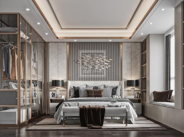 人到中年，裝修喜歡的現代輕奢風格，擁有高階質感
