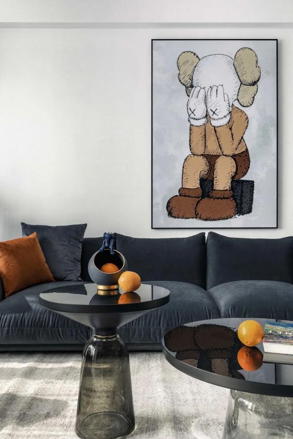 一個kaws收藏達人的家，連角落都是精彩