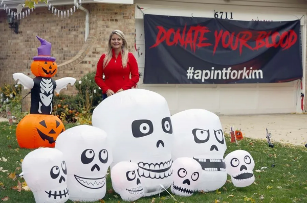 真是拼了!美國為了讓民眾獻血,疫情籠罩也要過萬聖節 真是拼了!美國為了讓民眾獻血,疫情籠罩也要過萬聖節