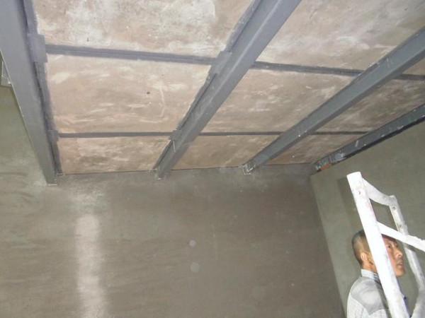 室內夾層用鋼骨架膨石輕型樓板 節能環保