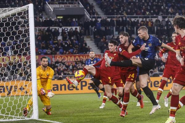 意甲-恰20角球破門+助攻哲科破舊主 國米3-0羅馬 四連勝升至第二