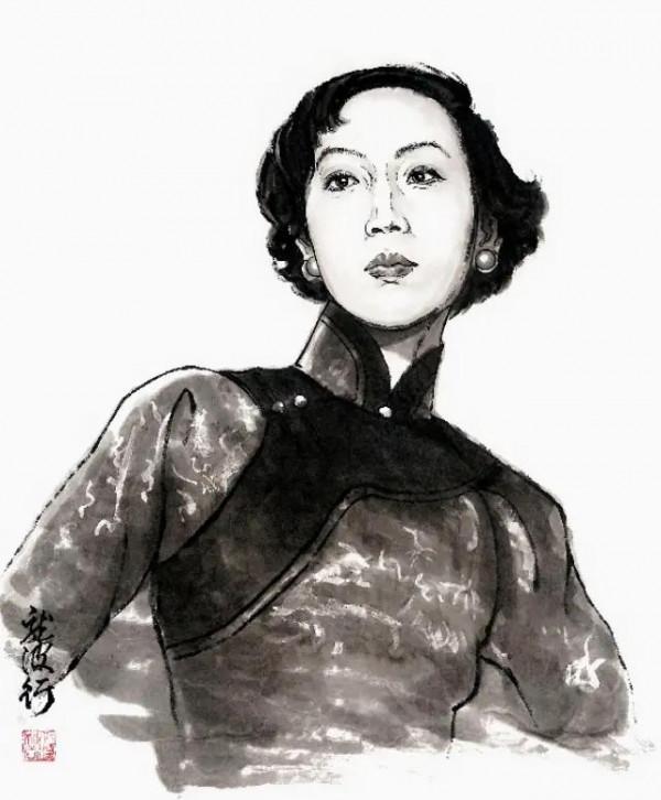 業餘畫家龍波行、作品精湛很正點