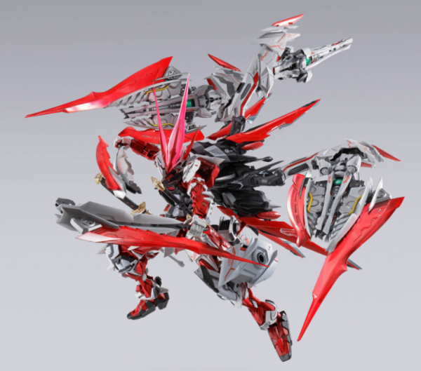 Metal Build紅異端高達紅龍改官圖追加 發生異變的超級系刺蝟高達