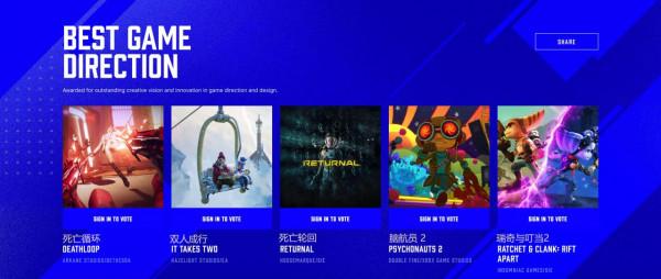 玖號為你看:2021年遊戲TGA遊戲大賞 玖號為你看:2021年遊戲TGA遊戲大賞