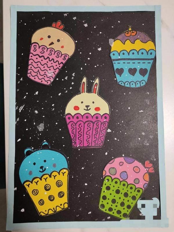 看看孩子的手工作業把媽媽逼成啥樣了