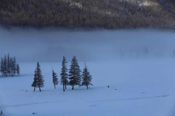 阿勒泰的冰雪風情