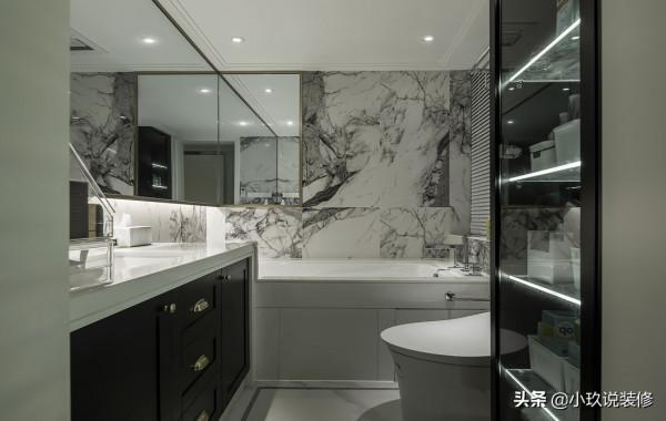 140㎡現代四居室，簡潔大方的空間，精緻細膩的元素，裝出高階感