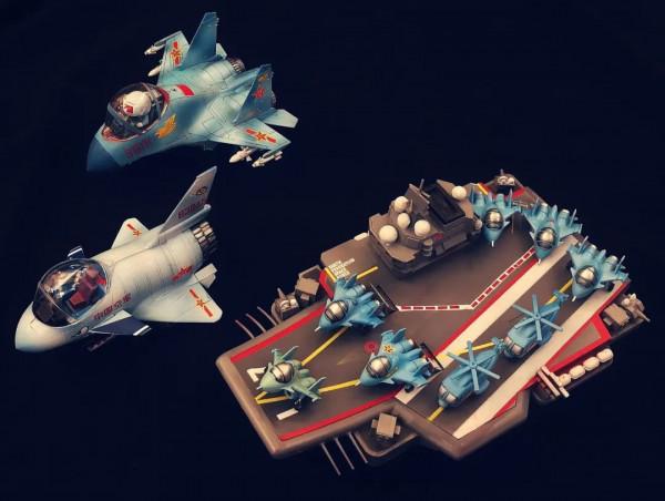 “山東號”航空母艦，Q版