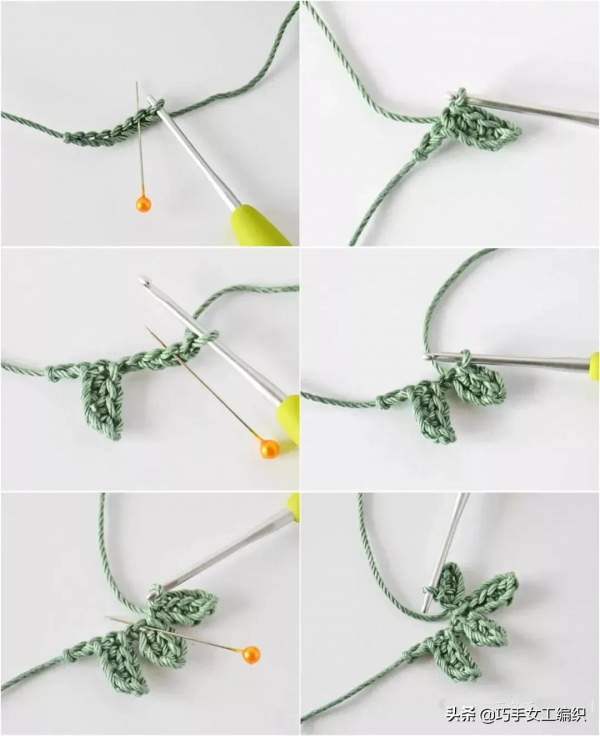 家裡的電源線用這招改造太讚了，多種葉子的鉤法，美爆整個家