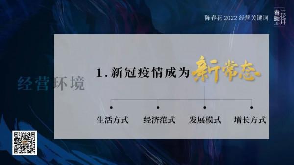 陳春花：2022年經營關鍵詞