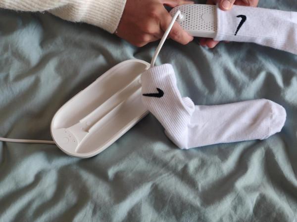 殺菌除味烘鞋器，除味效果太強了