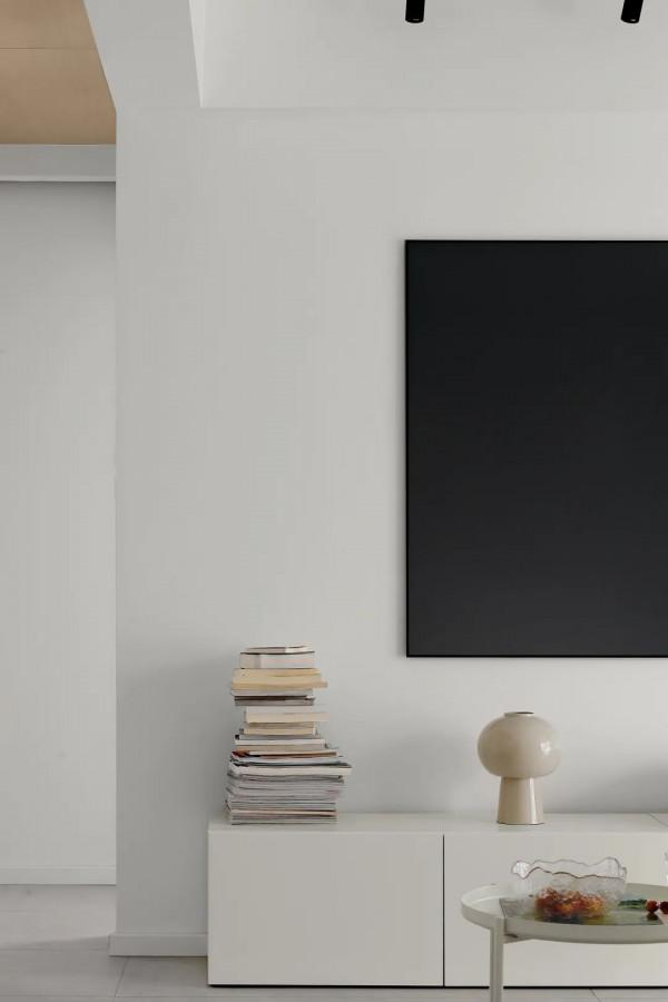 121m²無主燈C位橫廳設計，不按套路出牌的家，簡約也能很高階