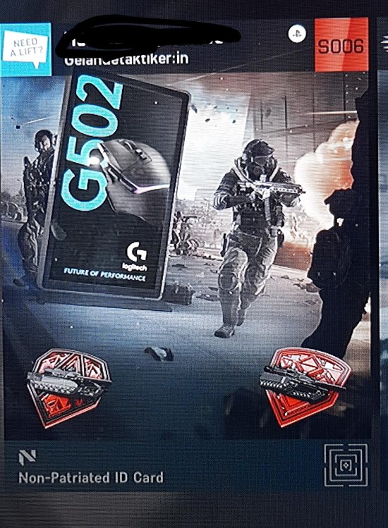 《戰地2042》玩家卡出現羅技廣告 還是EA會整活 《戰地2042》玩家卡出現羅技廣告 還是EA會整活