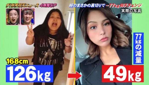 親姐妹互相背叛,日本混血胖妹怒減77kg,這種減肥方式可以學起來 親姐妹互相背叛,日本混血胖妹怒減77kg,這種減肥方式可以學起來