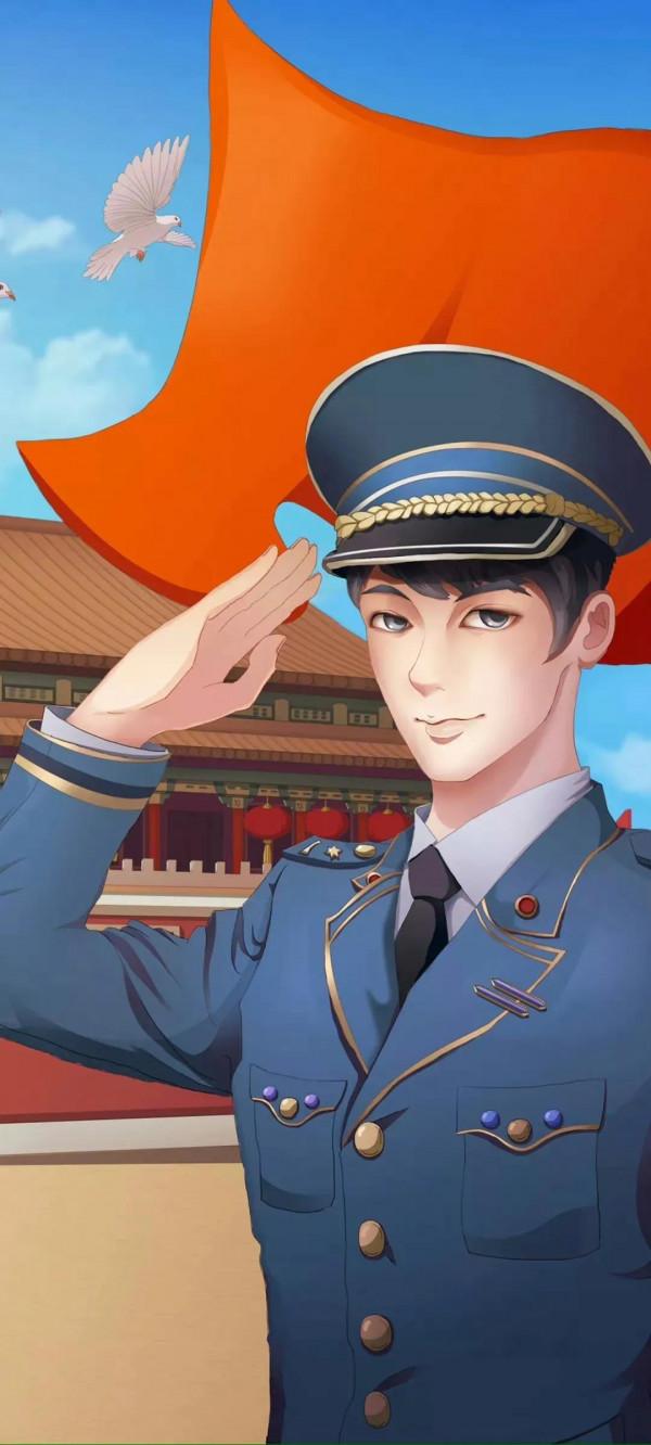 硬核軍人手機桌布：青春有很多樣子，很慶幸青春裡有穿軍裝的樣子