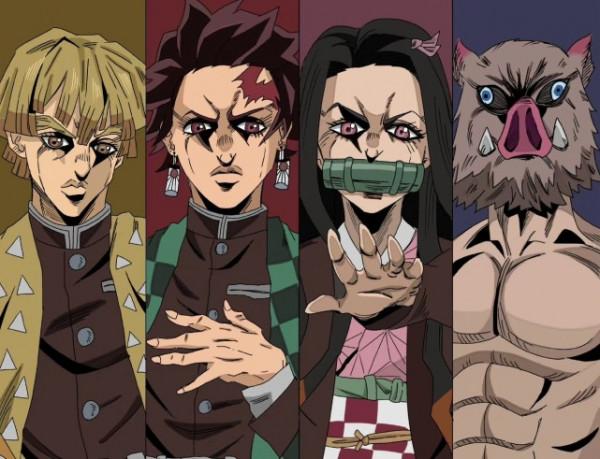 鬼滅之刃被JO化後，也就豬豬變化小，網友：尤拉無慘輕輕鬆鬆