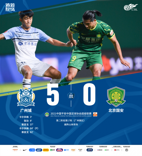 2021中超聯賽第17輪總結(廣州賽區下—國安慘敗、深圳勝河北) 2021中超聯賽第17輪總結(廣州賽區下—國安慘敗、深圳勝河北)