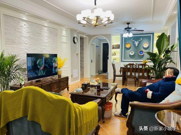 通風大半年終於正式入住，美式風格穩重又大氣，一進屋就很喜歡